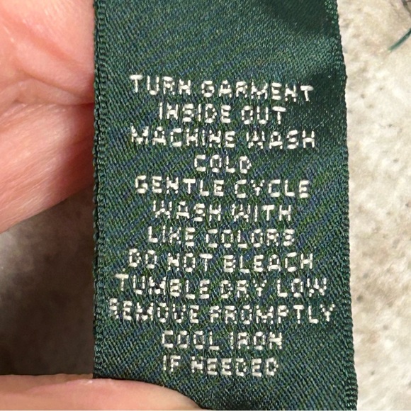 Ralph Lauren L-RL Active Brown/Tan Pullover Machine Knit Fair Isle Hoodie Sz L - Picture 8 of 8